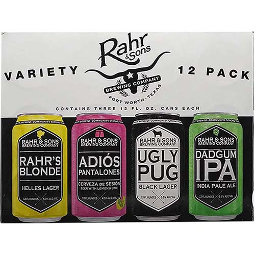 Rahr & Sons Variety Pack Beer