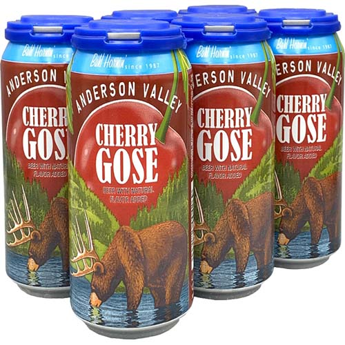 Anderson Valley Brewing Cherry Gose 6pk Can