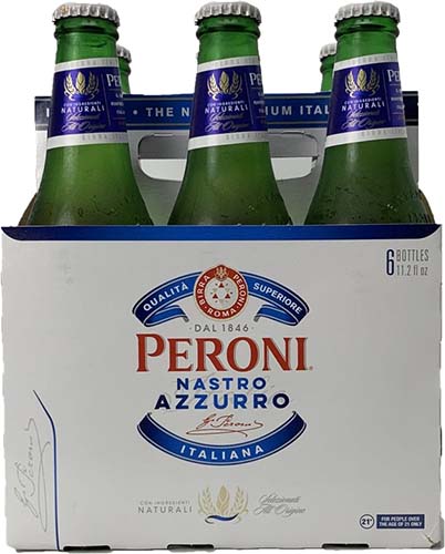 Peroni Italian Lager 6pk Bottle