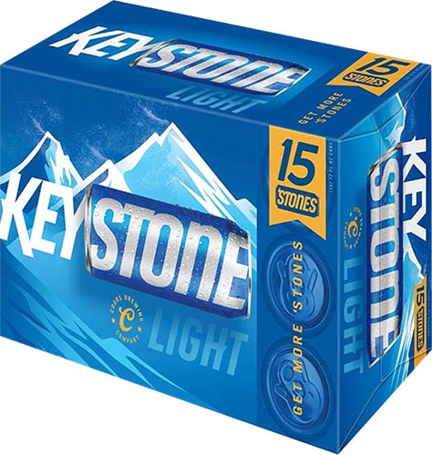 Keystone Light Can 15 Pk