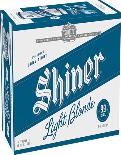 Shiner Light Blonde 12pk Btl