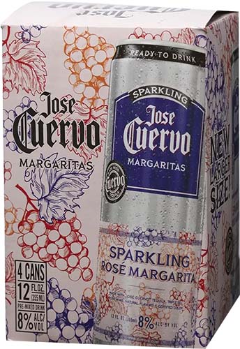 Cuervo Sparkling Rose Margarita 6/4/6.8