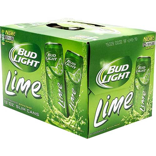 Budweiser Bud Light Lime 12ozc