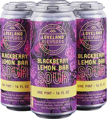 Loveland Aleworks Blackberry Lemon Bar