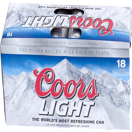Coors Light 18-pack Bottle