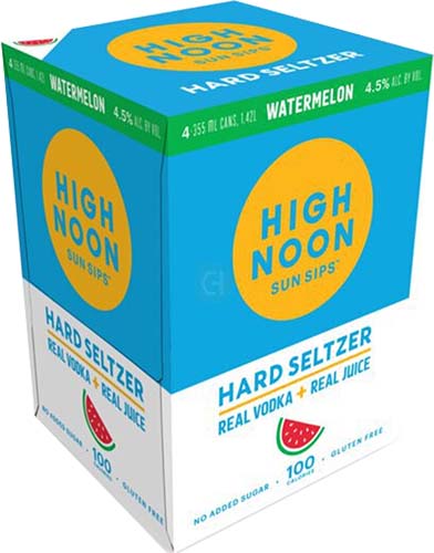 High Noon Watermelon Soda Can