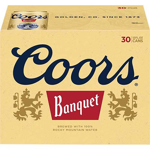 Coors 30pk Cans
