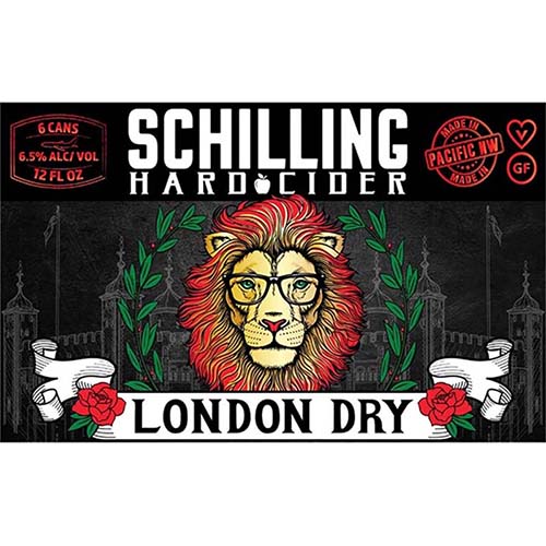Schilling Dry Cider 6pk Can