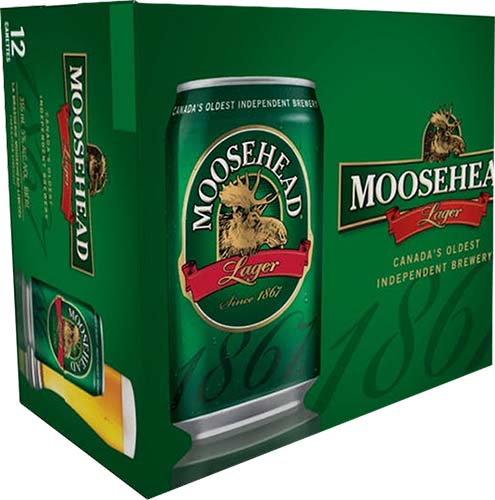 Moosehead Canadian Lager 12oz Cans