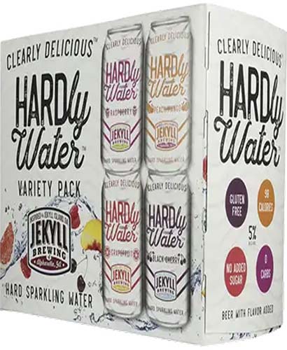 Jeykll Hardly Water Variety Cans 12pk