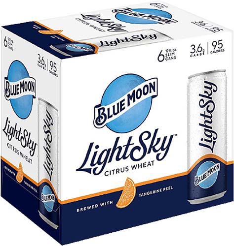 Buy Blue Moon Light Sky Citrus Wheat Beer BottleRover