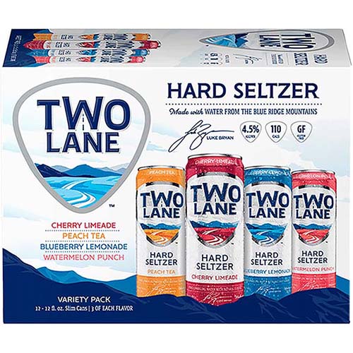 Two Lane Seltzer Variety 12pk