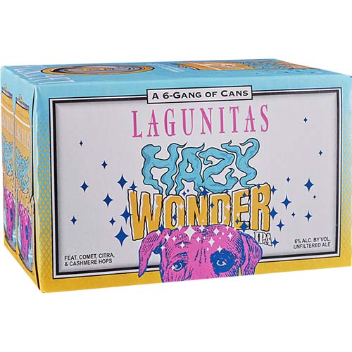 Lagunitas Hazy Wonder 6 Pk Cans