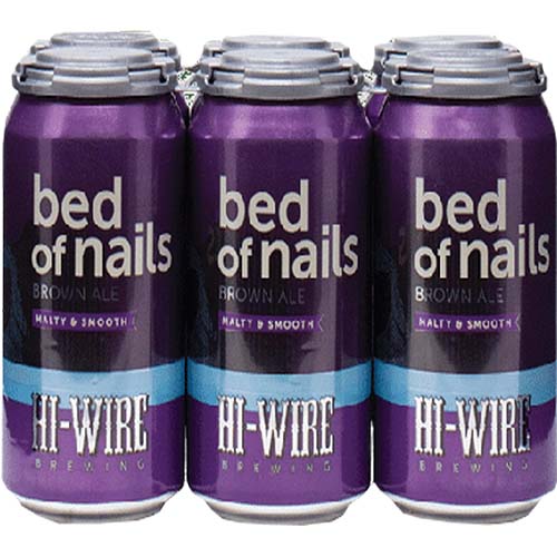 Hi Wire Bed Of Nails Brown 6pk
