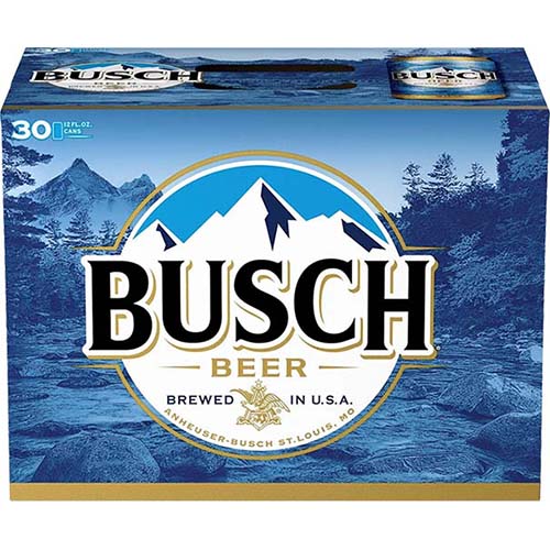 Busch Cans 30 Pack