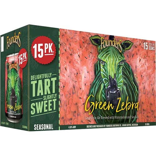 Founders Green Zebra 15pk