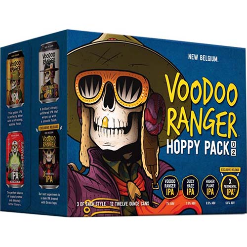 New Belgium Voodoo Ranger Hoppy 12  Pack