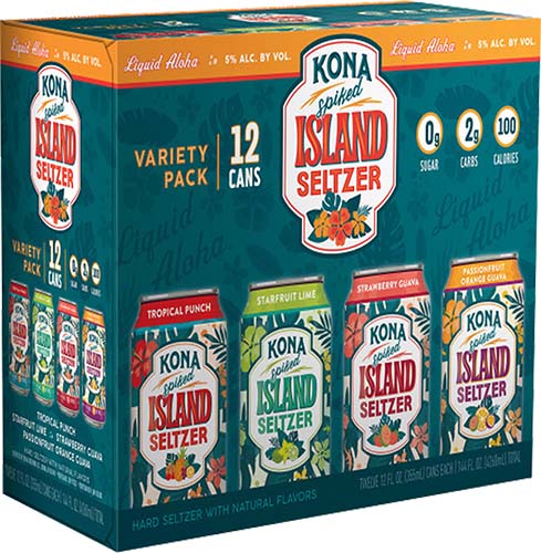 Kona Seltzer Variety 12pk Cans