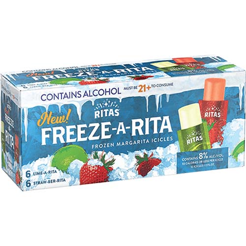 Ritas Freeze A Rita Frozen Margarita Popsicle