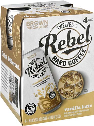 Rebel Vanilla Latte 4pk