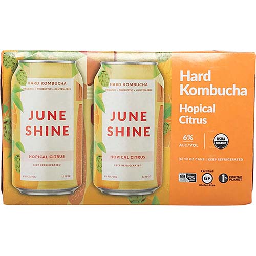 June Shine Hopical Citrus 6pk Cn