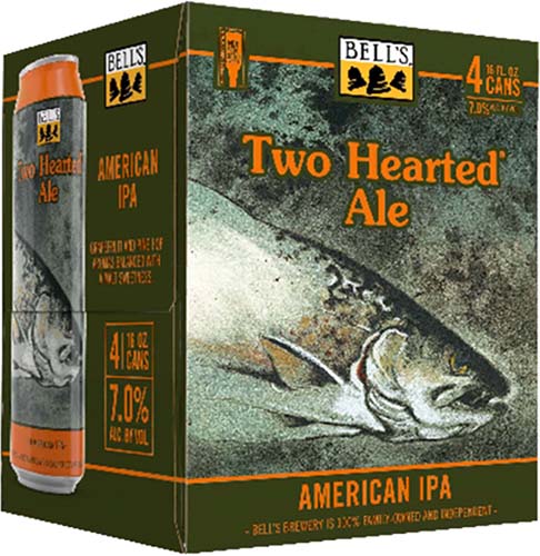 Bells Brewery Two Hearted Ale Ipa 4 Pk Cans