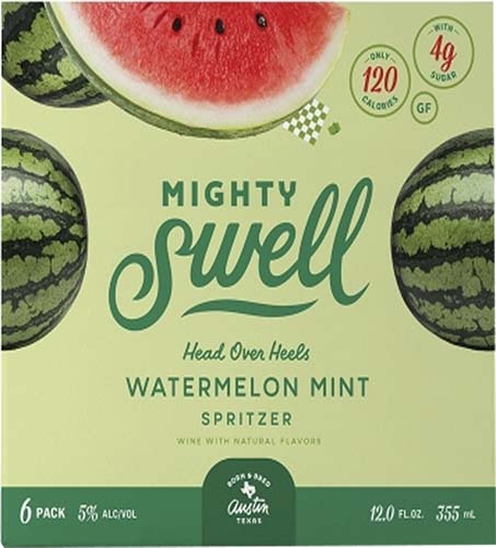 Mighty Swell Wrmelon Mint 6 Pk