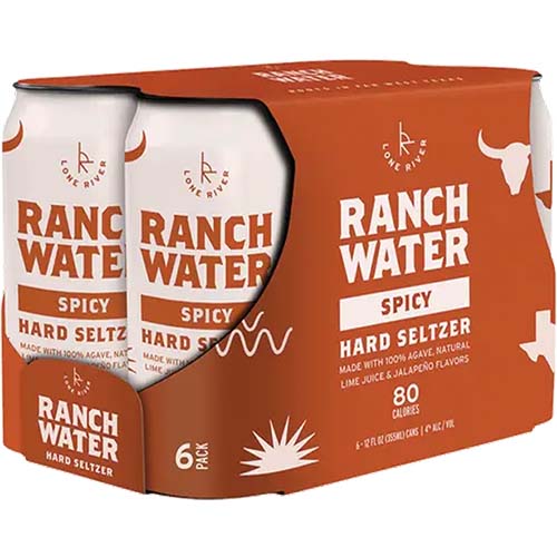 Lone River Ranch Water Spicy Seltzer 6pk Can
