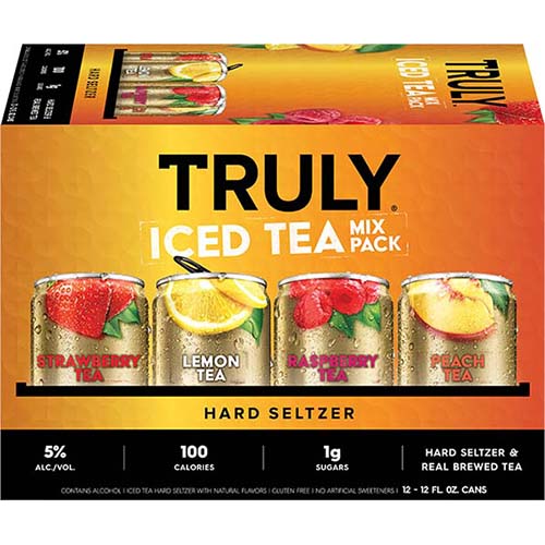 Truly Tea Variety 12pk Can