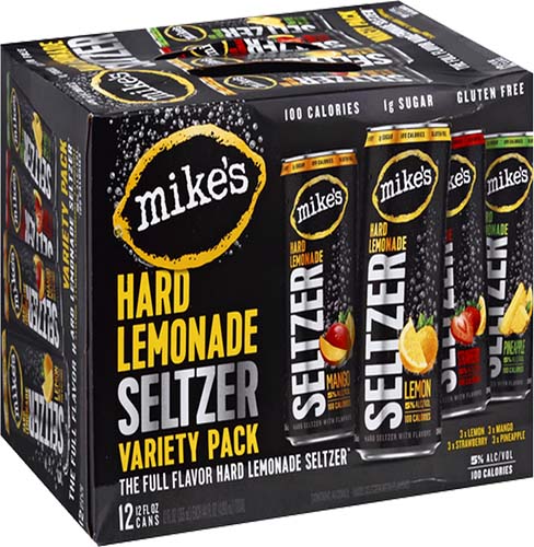 Mike's Hard Lemonade Seltzer Variety12pk Can