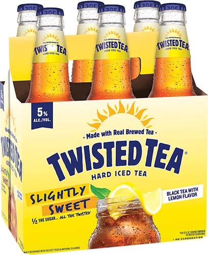 Twisted Tea Slightly Sweet, Hard Iced Tea