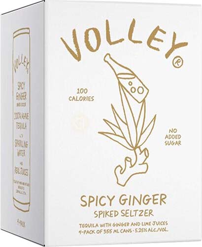 Volley Spicy Ginger 4pk