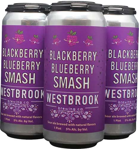 Westbrook Rasp Smash 4pk Cans