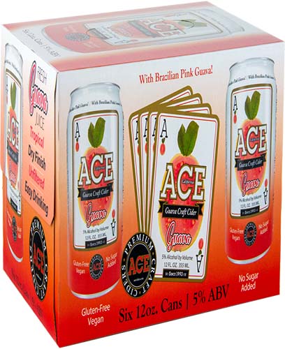 Ace Guave Cider 6pk Cans