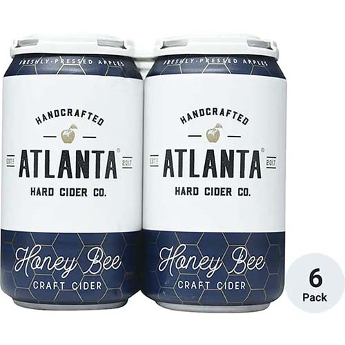 Atlanta Hard Cider Honey Bee 6pk Cn