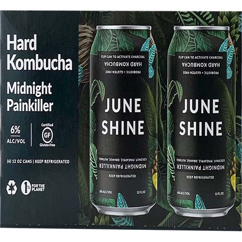 June Shine Midnight Painkiller 6pk Cn