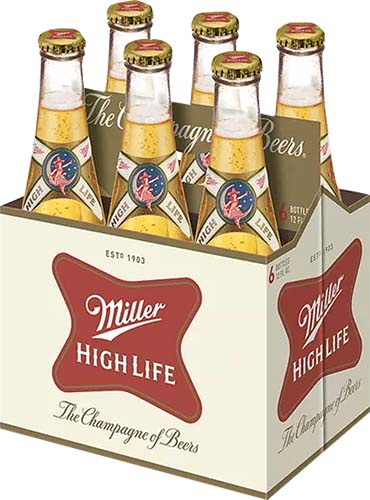 Miller High Life               Longneck Bottles   *