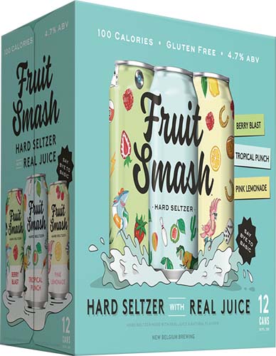 New Belg Fruit Smash Seltzer