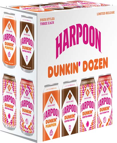 Harpoon Dunkin Dozen 12pk