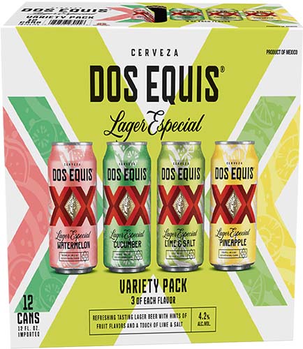Dos Equis Variety 12pk Can