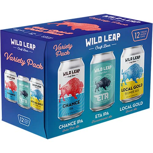 Wild Leap Variety Pack 12pk Cn
