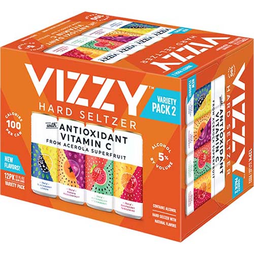 Vizzy Variety Pack #2 12 Pack 12 Oz Cans