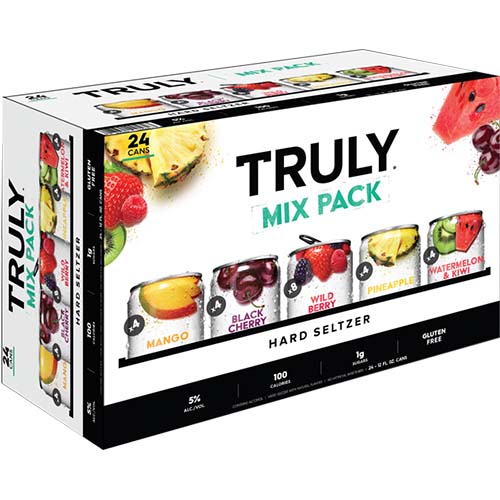 Truly Spiked & Sparkling Variety 24pk