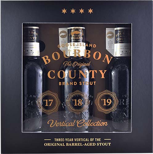 Goose Island Bourbon County Stout Vertical 3pk