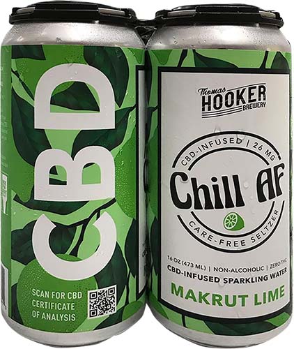 Thomas Hooker Chill Af Lime 4pk Cans