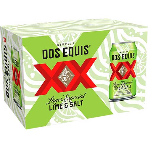 Dos Equis Lime & Salt 6cans
