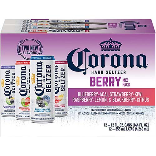 Corona Seltzer Berry Mix Pack (12 X12oz Can)