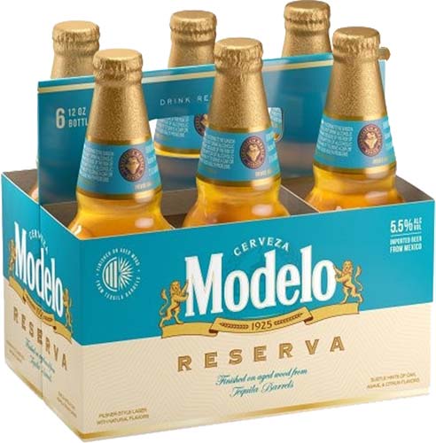 Modelo Reserva Tequila Barrel Lager Mexican Beer