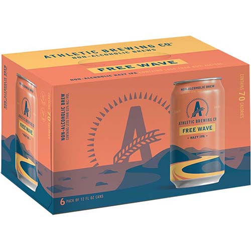 Athletic Free Wave 6 Pack 12 Oz Cans