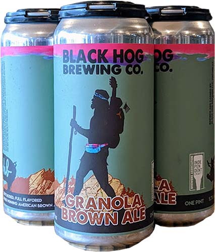 Black Hog Granola Brown 4pk C 16oz
